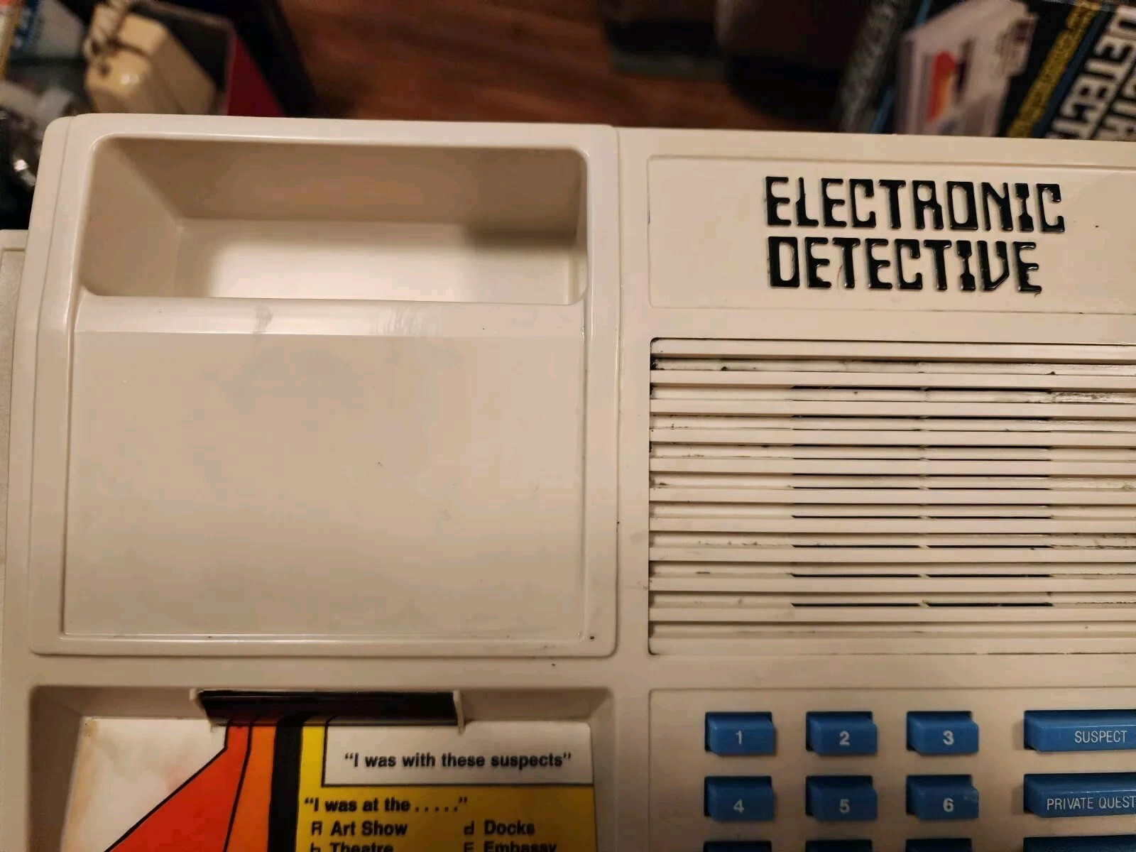 Vintage Electronic Detective Game Don Adams Crime Mystery Ideal Toy Corp. 1979