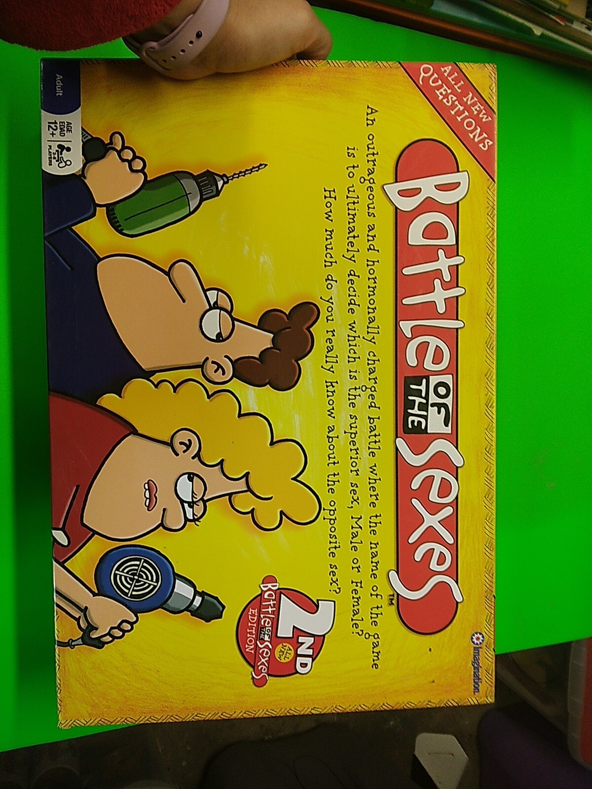 Battle of the Sexes 2nd Edition Board Game Complete Good Condition