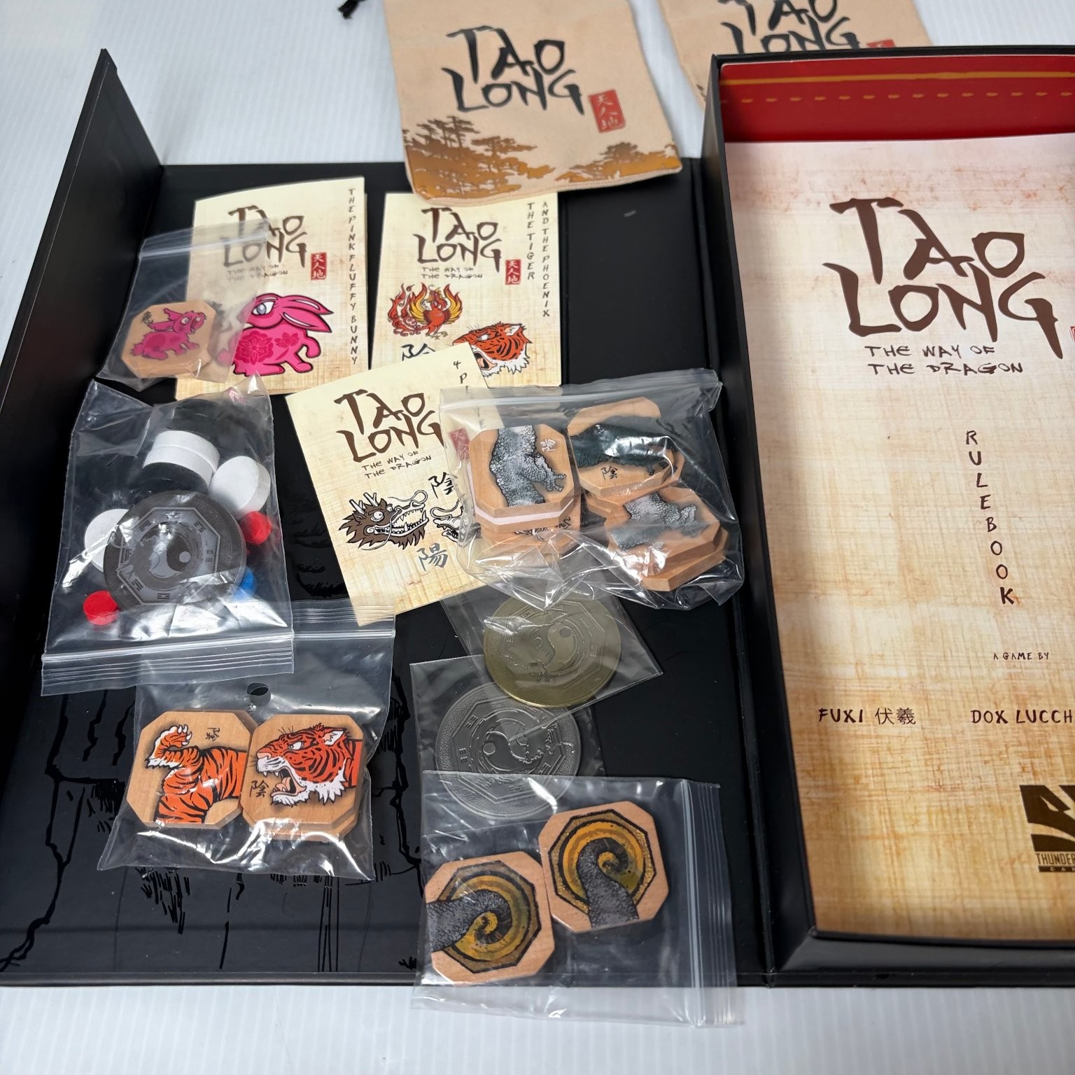 Tao Long: The Way of the Dragon Rare Kickstarter Golden Bundle Pledge