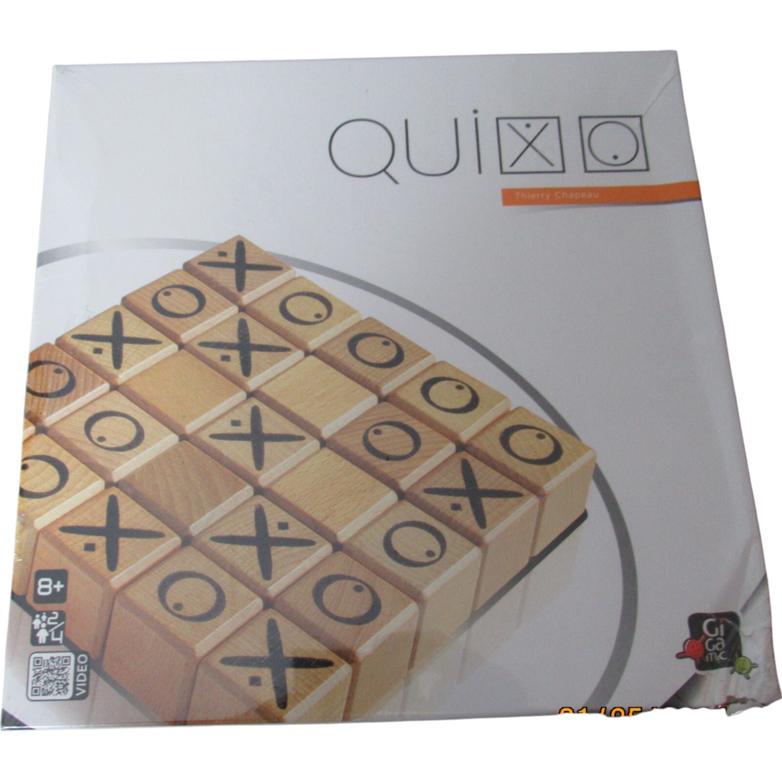 Quixo Abstract Strategy Game for Families and Adults Ages 8+ 1995 NEW DMG PKG
