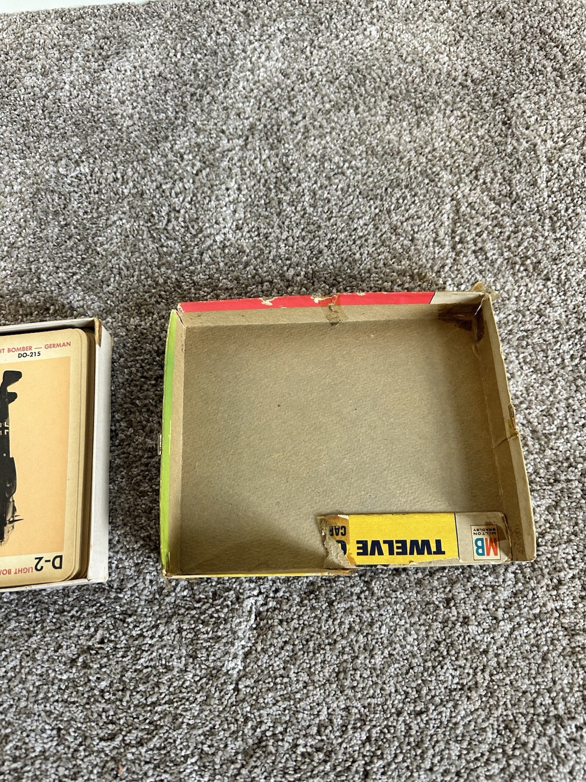 Card Game 12 O’clock High by Milton Bradley 1965 Vintage Complete 40 Cards VTG