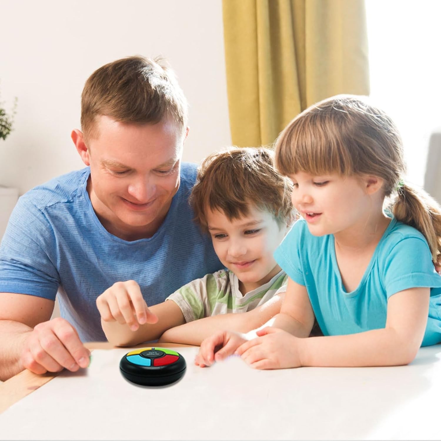 Interactive Handheld Memory Game with Lights – Perfect for Kids Travel
