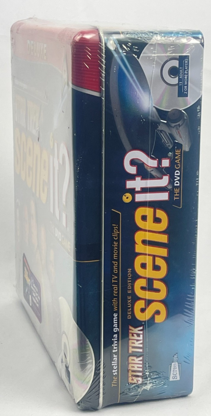 Star Trek Scene it? DVD Game Deluxe Edition Trekkie Trivia Not Sealed Never Used