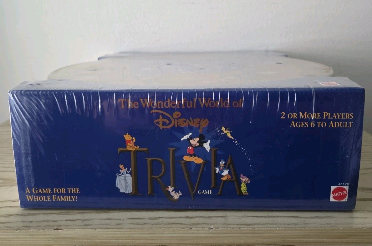 NEW The Wonderful World of Disney Trivia Game 97 Edition New Sealed