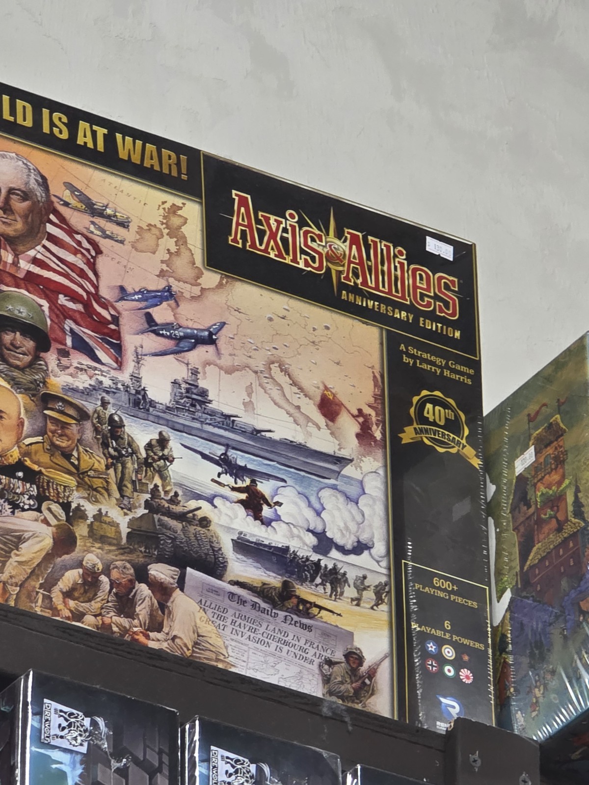 Axis & Allies Spring 1941 WWII 40th Anniversary Deluxe Edition New Sealed