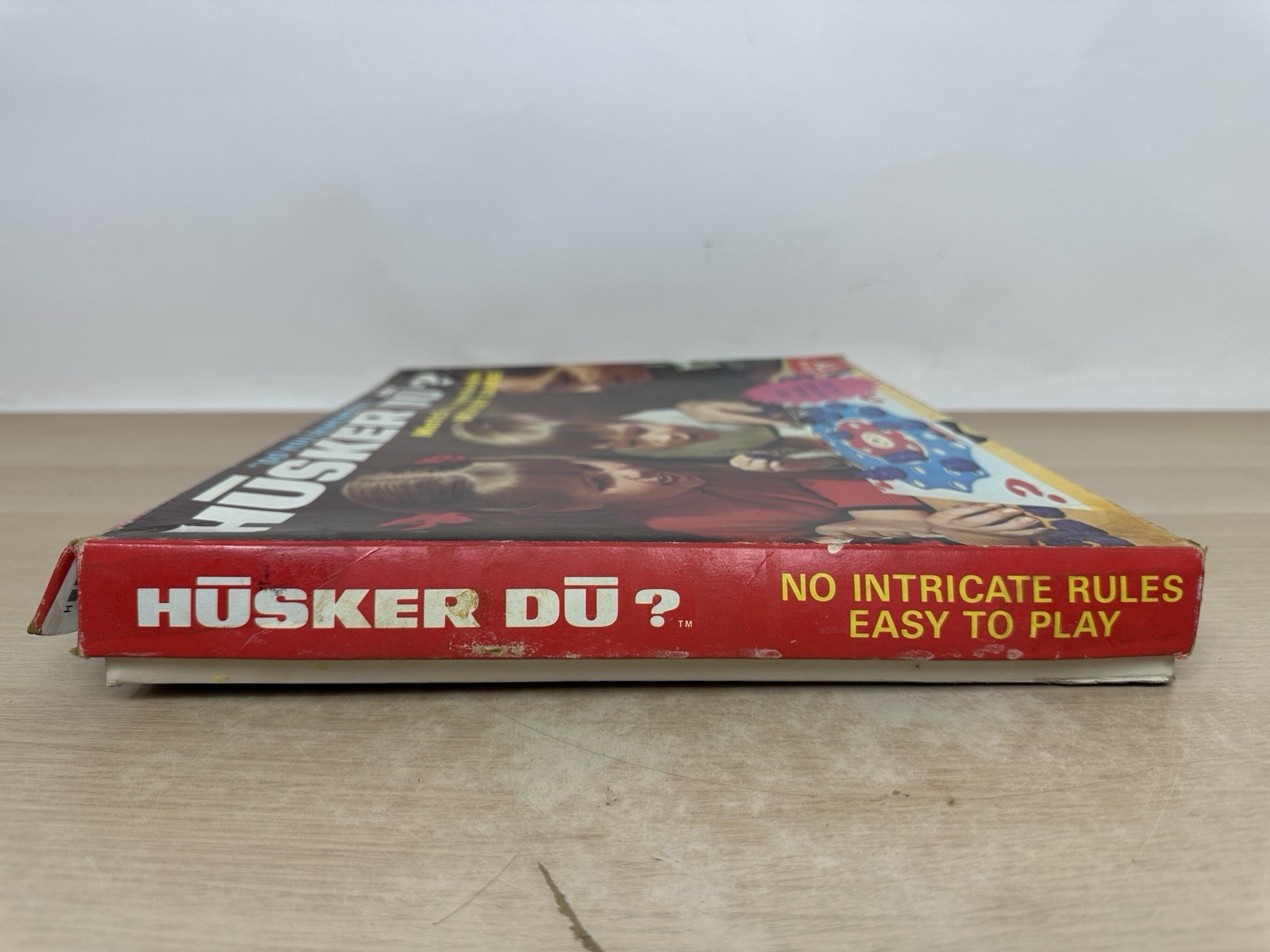 Vintage 1970 Husker Du? Memory Game – Regina Products Board Game w/ 35 Tokens