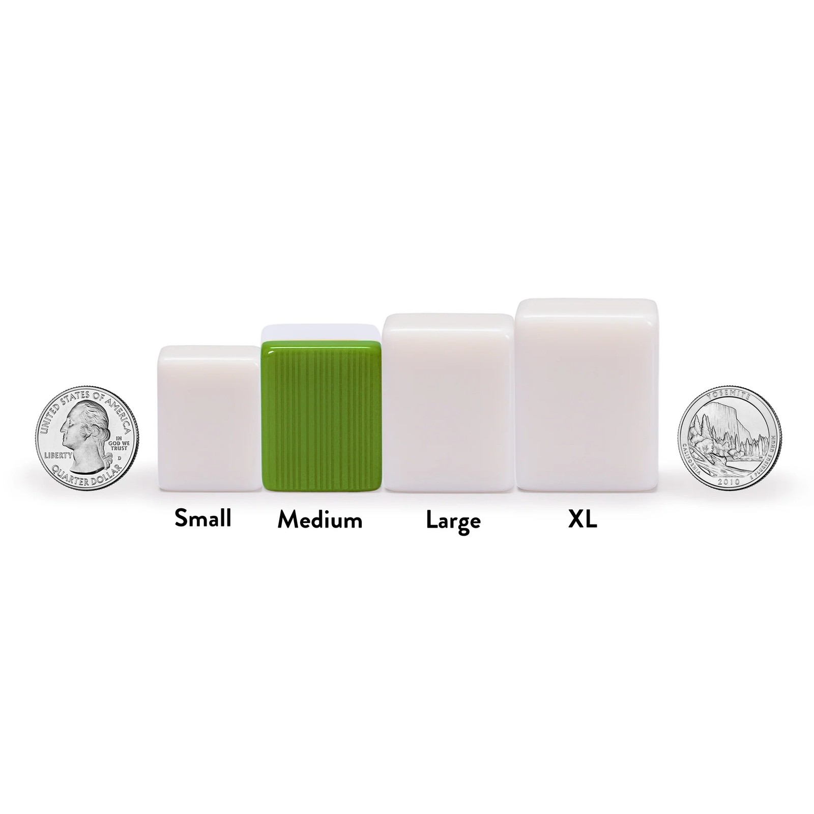 Professional Chinese Mahjong Green Bamboo Happiness 146-Tile Set FX-CM004 New