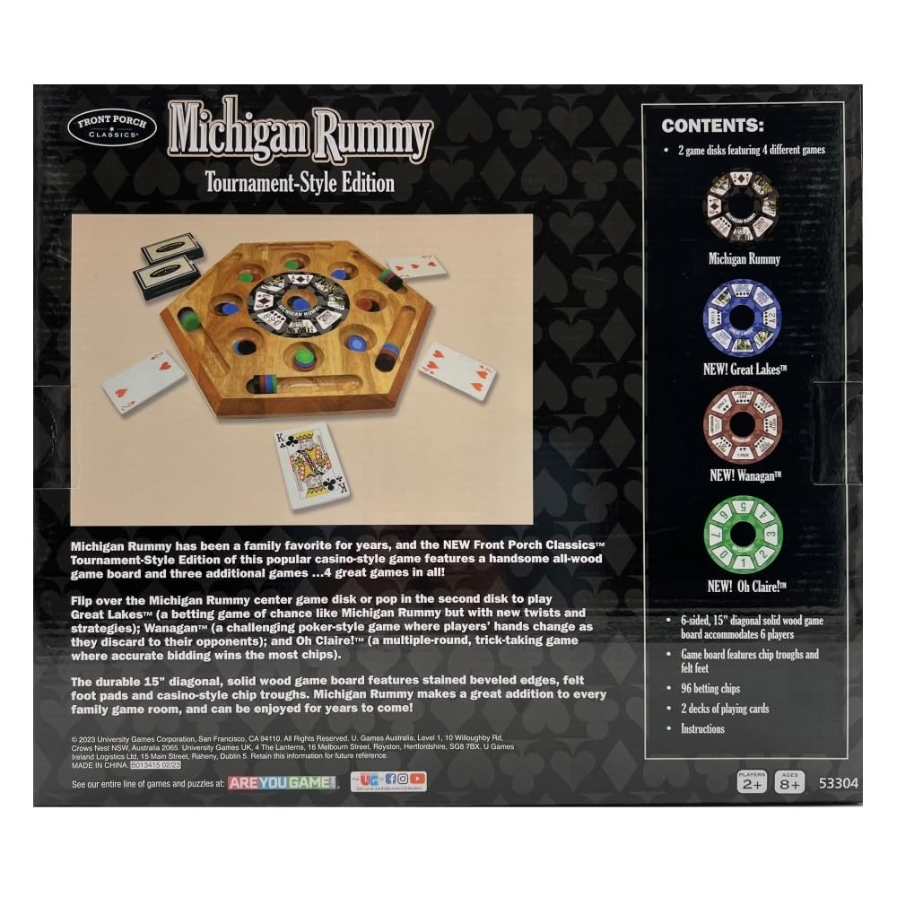 Michigan Rummy – University Games