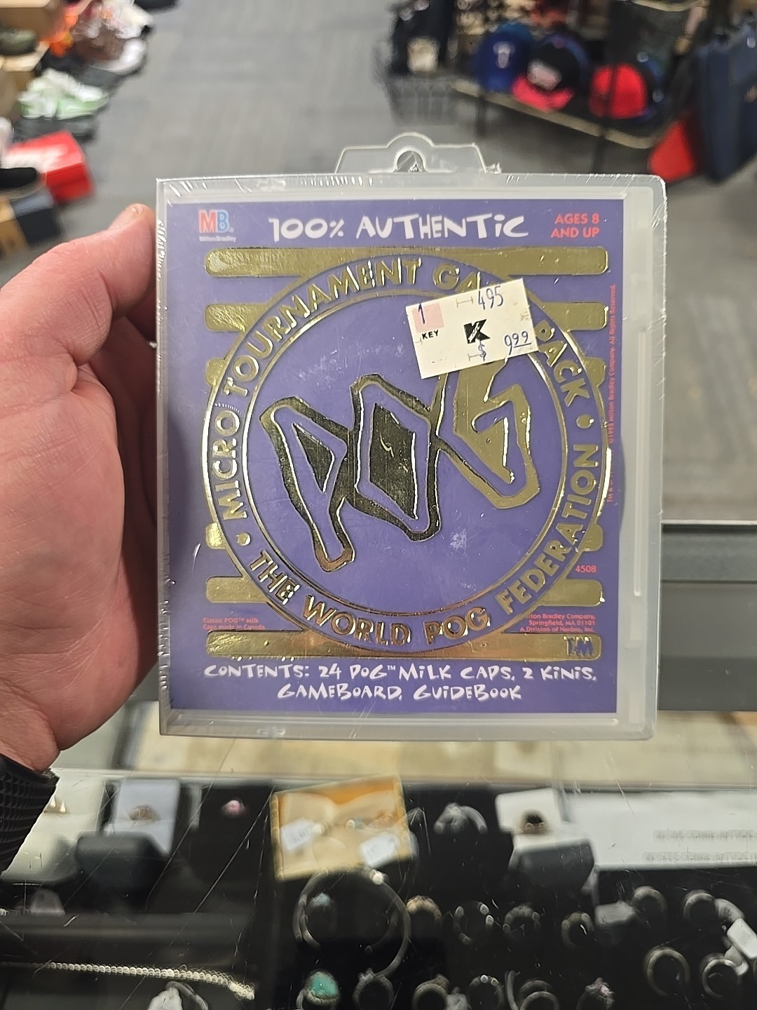VTG Sealed New 1995 The World POG Federation Micro Tournament Game Pack