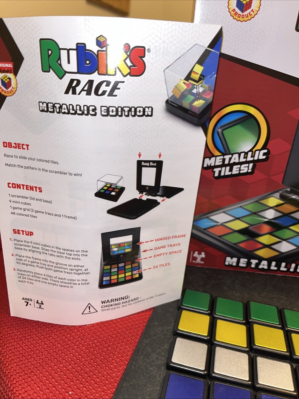 Rubik’s Race Game: Metallic Edition Complete