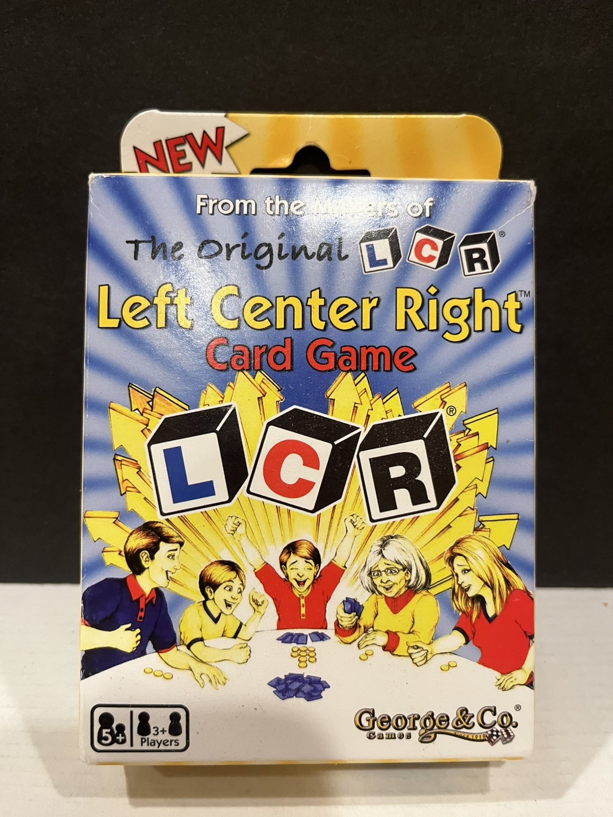 The Original LCR – Left Center Right Dice Game – George & Company 2010