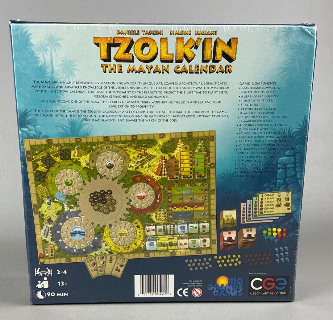 Czech Games Edition Tolk,in The Mayan Calendar – NEW!