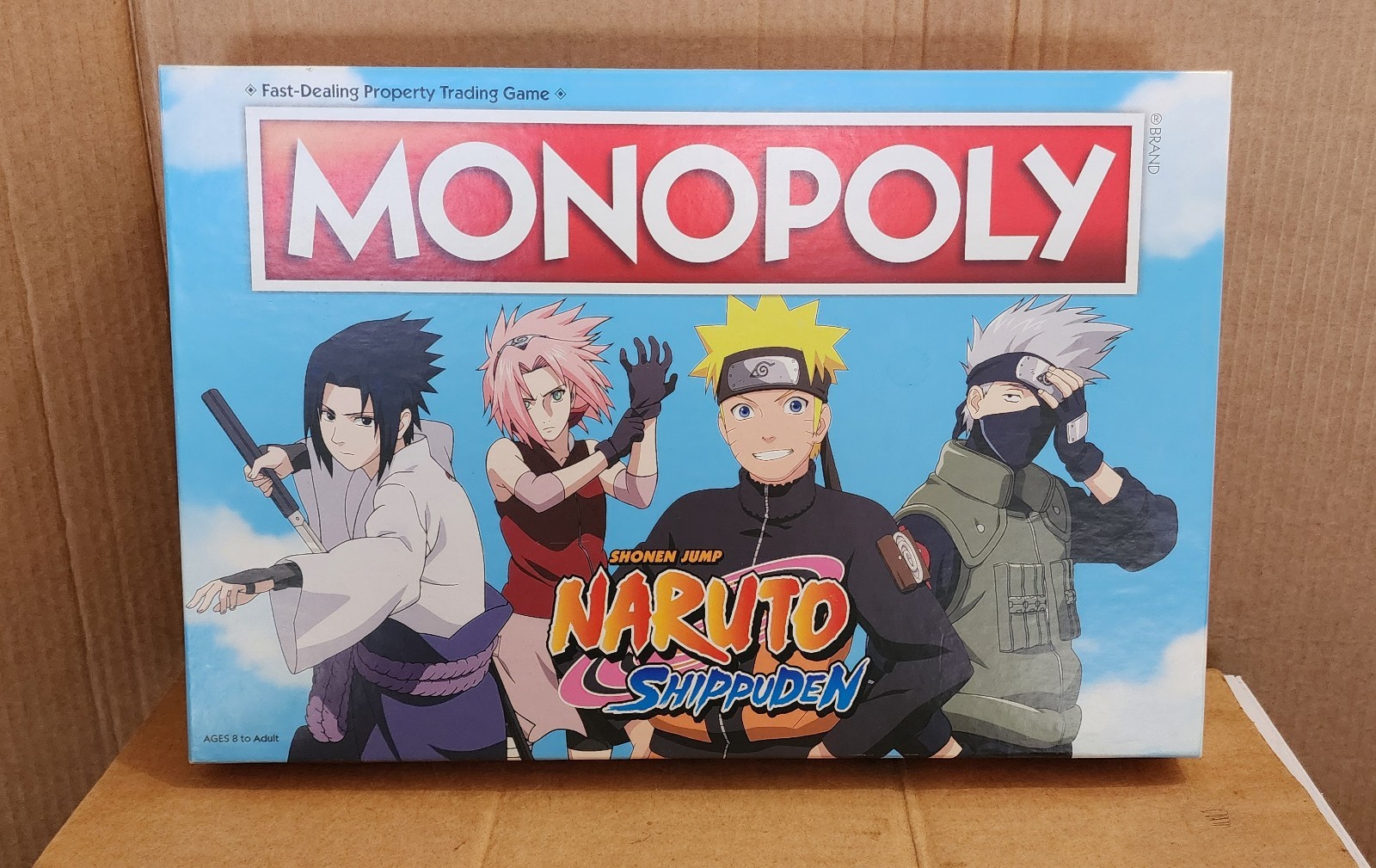Shonen Jump Naruto Shippuden Monopoly Game Manga Anime Complete