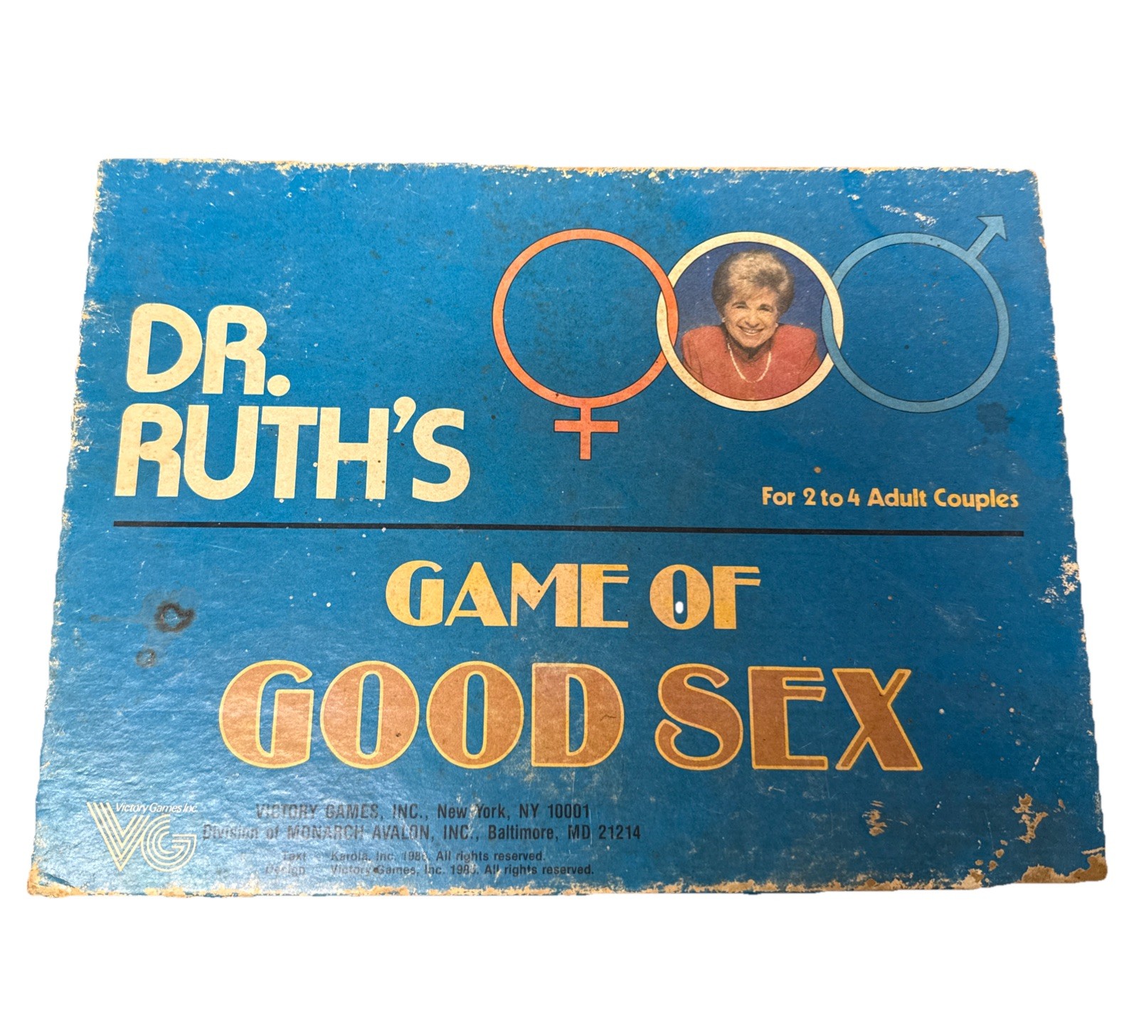 1985 Vintage, Dr Ruth’s Game of Good Sex, Complete By Victory Games Inc. !
