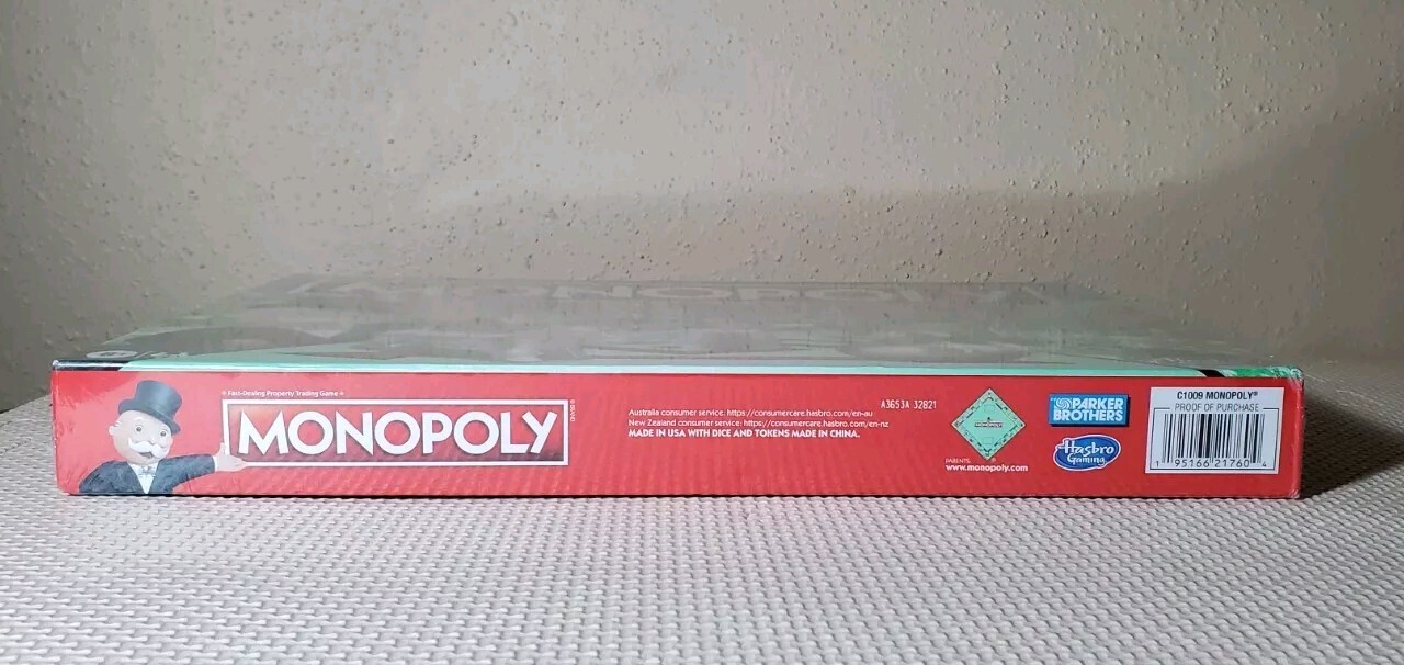 New Factory Sealed Original Genuine Hasbro Monopoly Classic Game Edition