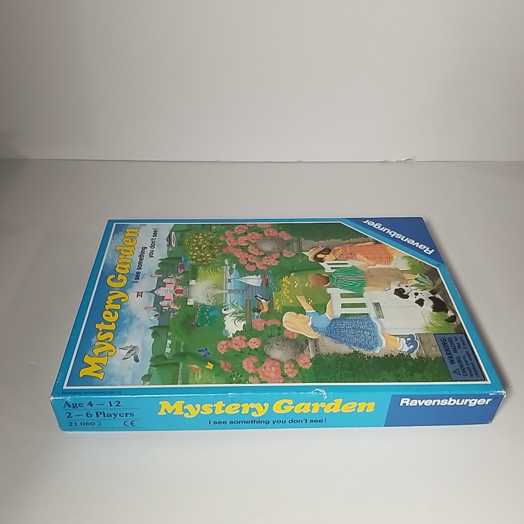 1992 Vintage Ravensburger MYSTERY GARDEN Game All Pieces / Missing Instructions