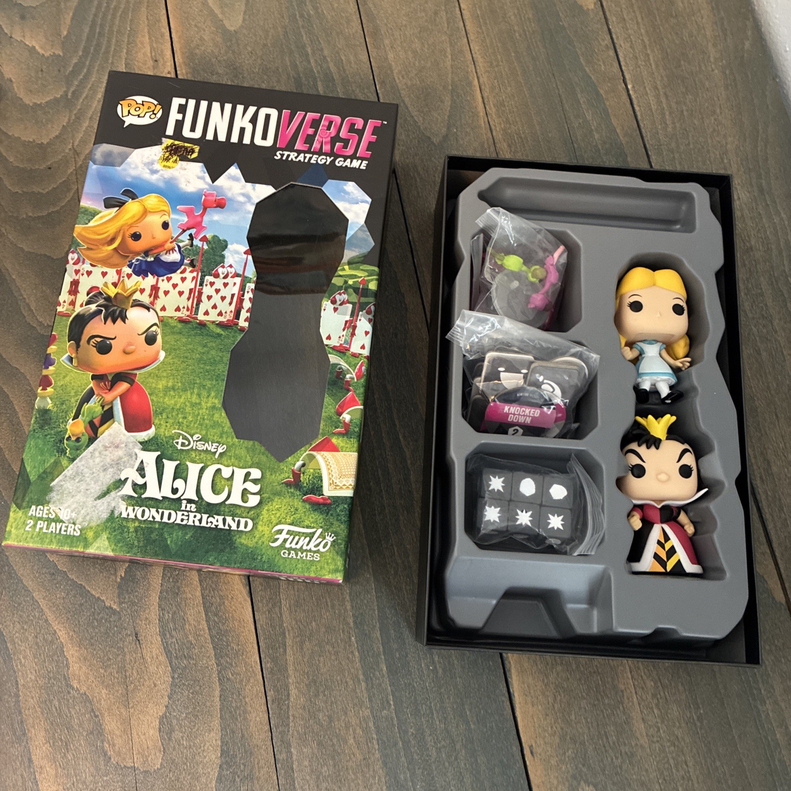 Funko Games – Funkoverse – Disney – Alice in Wonderland VGUC! Complete T3917