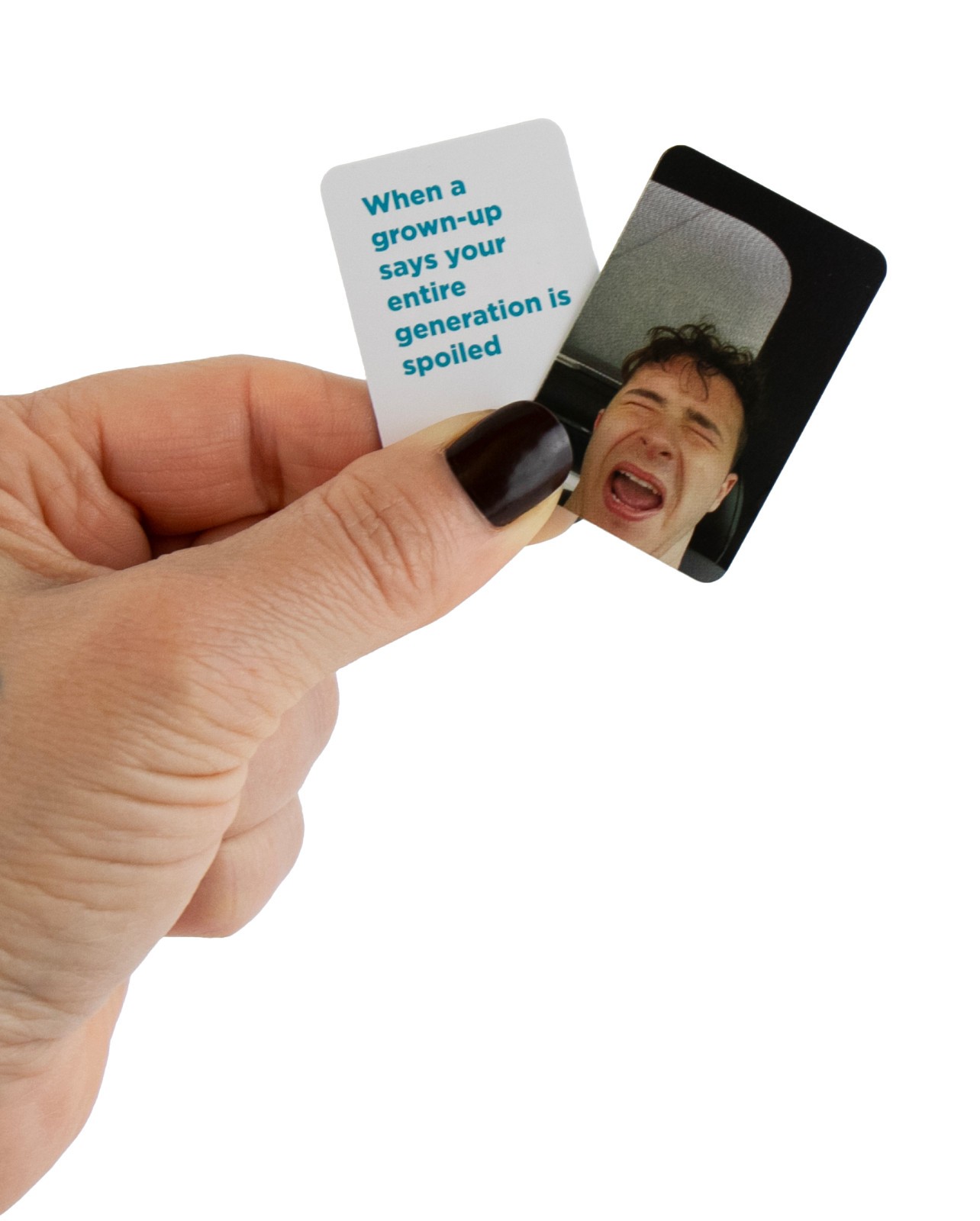 Worlds Smallest FAMILY Edition – WHAT DO YOU MEME? Card Game Pocket Size