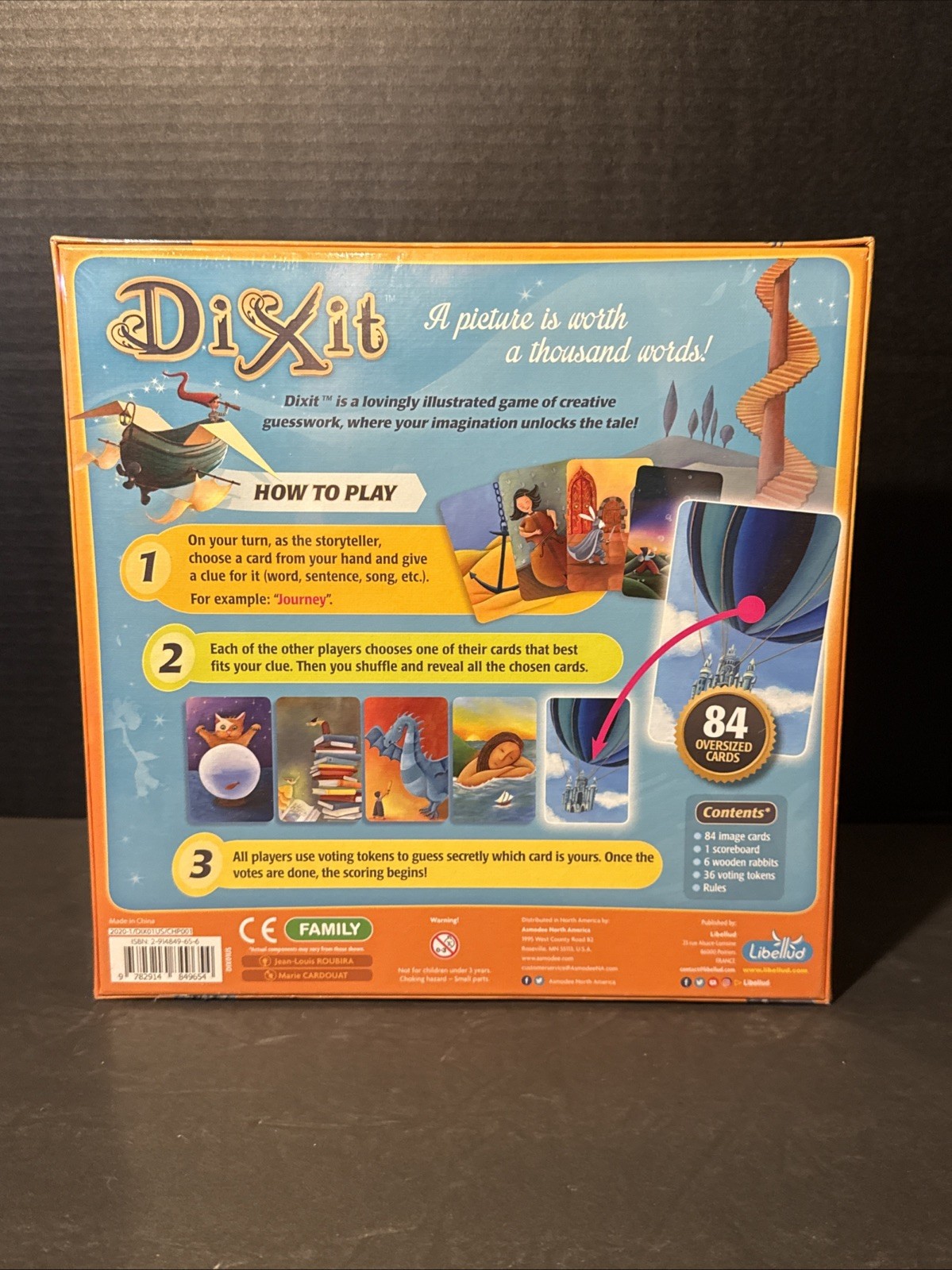 Dixit – A Picture Is Worth A Thousand Words Board Game 8+ 3-6 Players 7B