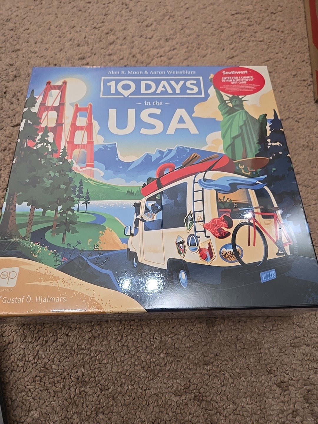 10 Days in the USA By Op Games Educational USA Travel Strategy