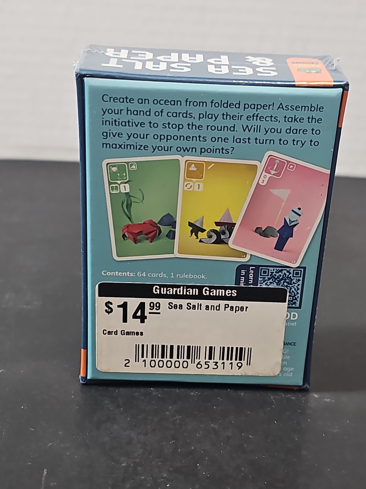 SEA SALT & PAPER Card Board Game NEW 2023 Early Release Sold Out PANDASAURUS