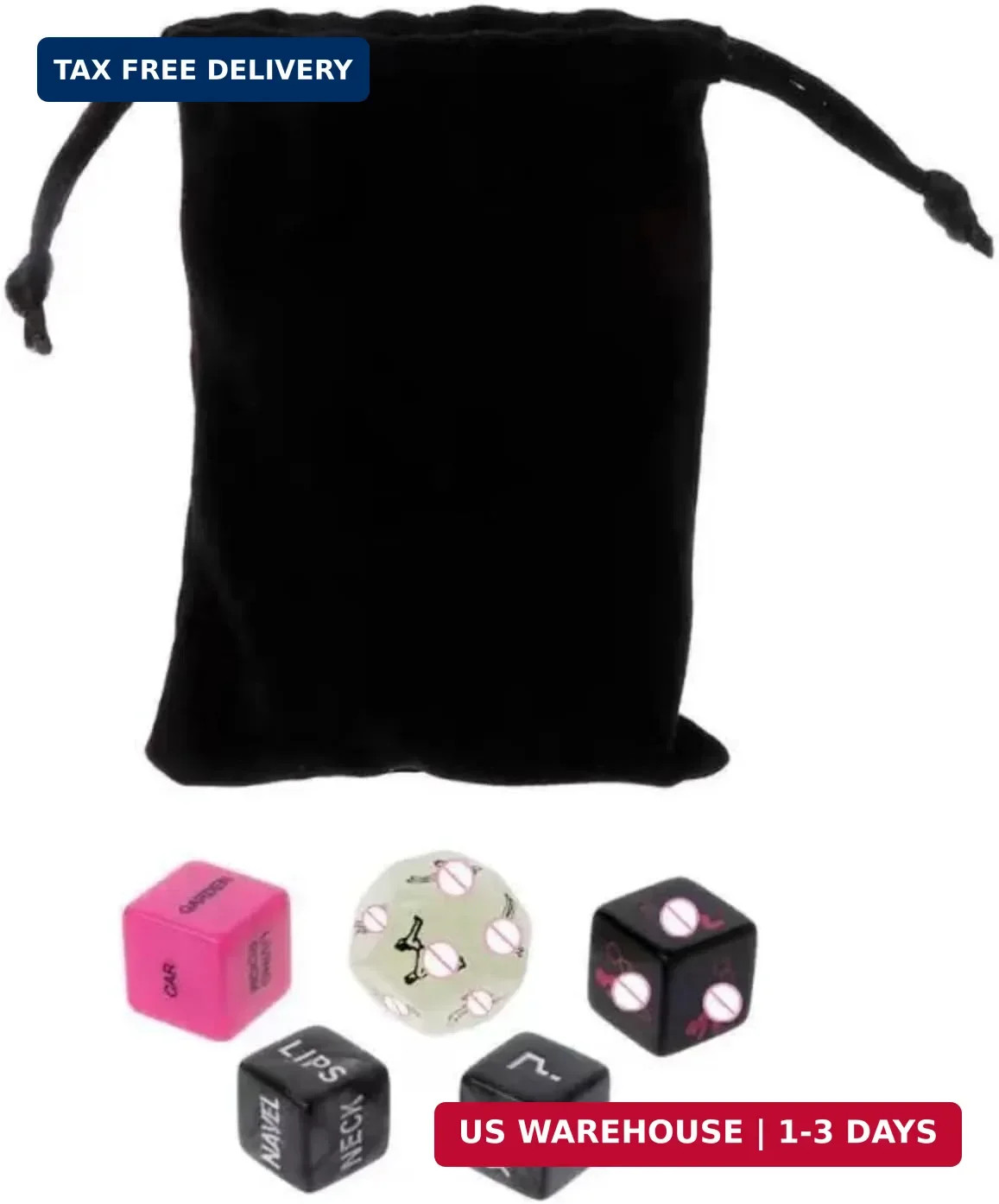Share Sex Dice Set, Sex Game Positon Dice Adult Dice Game for Date Night Positio