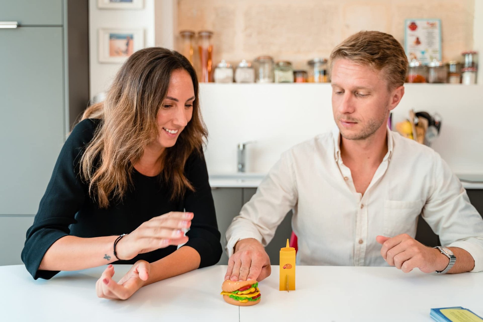 Burger Quiz Board Game