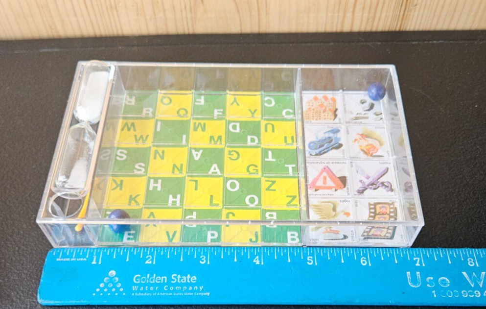 STADT/ LAND/ FLUB QUICK QUIZ GAME. SCHMIDT SPIELE MADE IN W. GERMANY