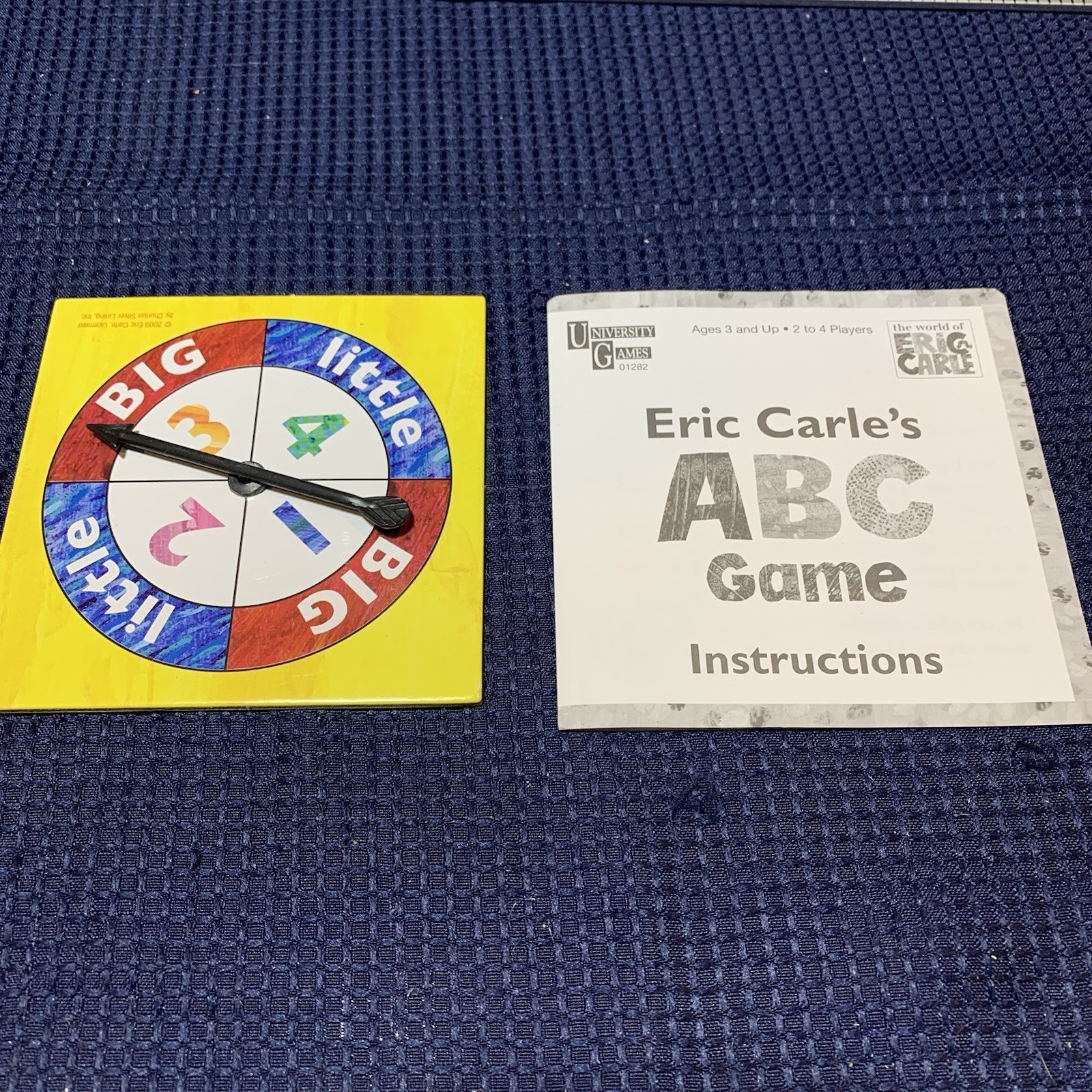 Eric Carle’s ABC Game Tin Complete Teacher PreSchool Upper & Lower Case Letters