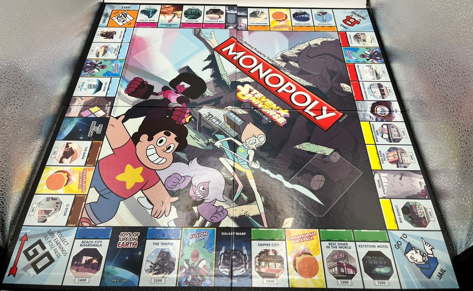 Monopoly: Steven Universe Edition Cartoon Network Board Game COMPLETE
