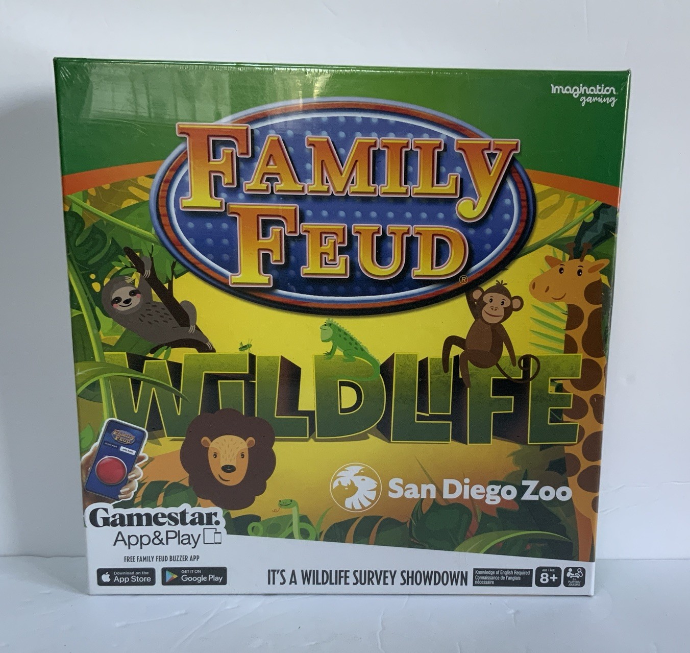 Imagination Gaming Family Games Family Feud (Wildlife San Diego Zoo -Ed)