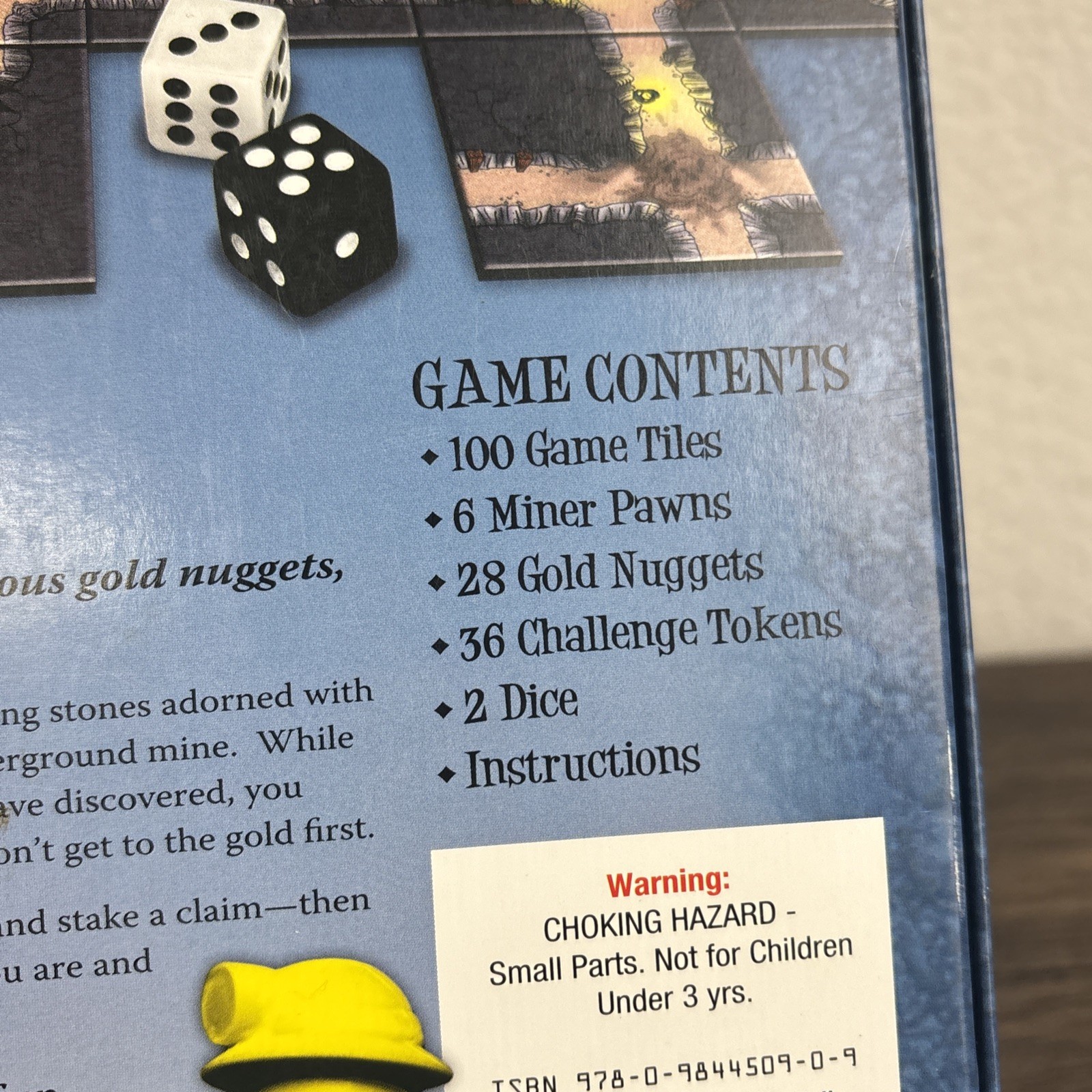 Gold Mine Board Game 2010 Stratus Games 100% Complete Miner Strategy Exploration