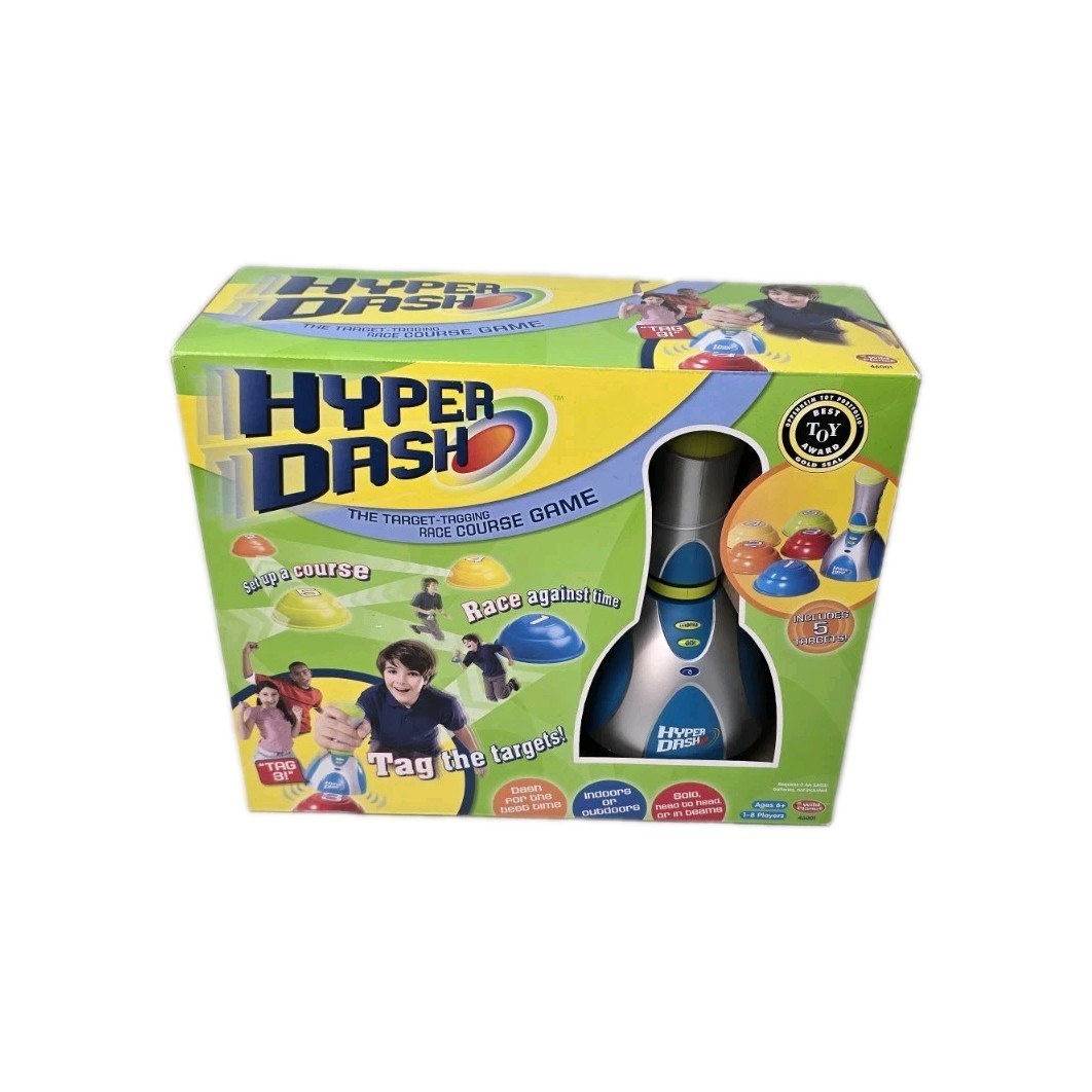 Hyper Dash Game Target Tagging Race Course Game Wild Planet 2006 NEW NOS