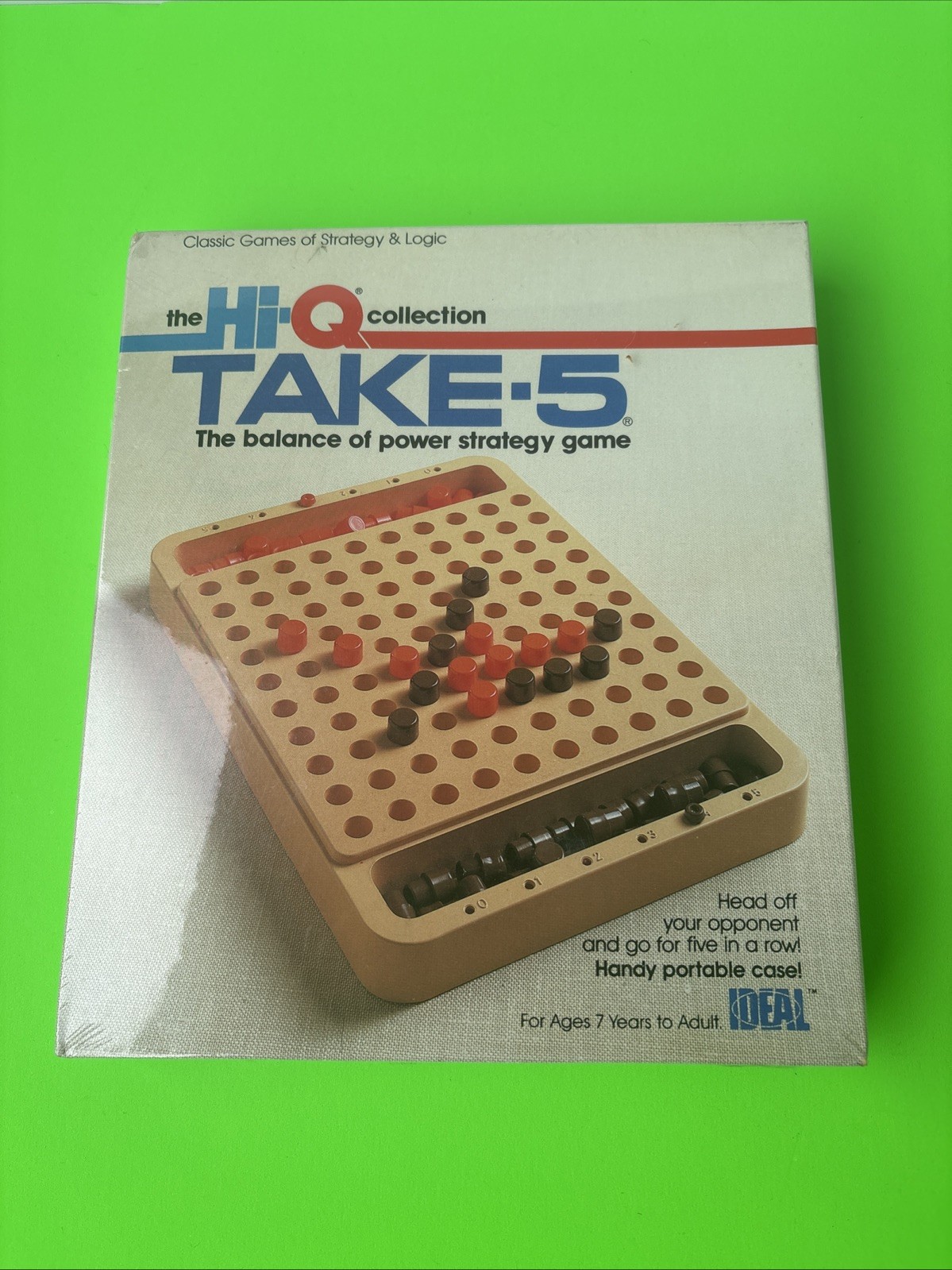 Hi-Q Collection Take 5 Strategy Game New Sealed Rare Vintage