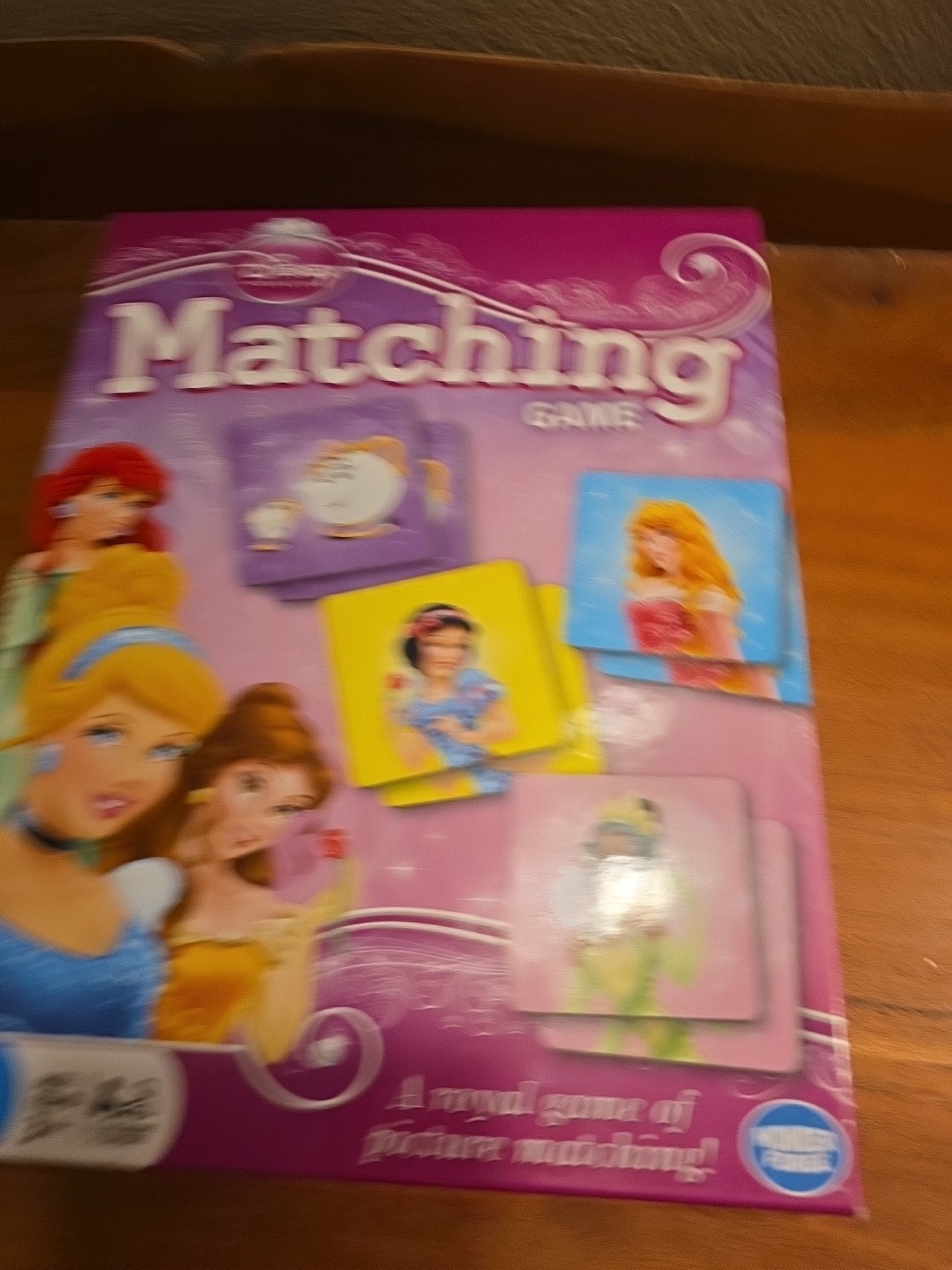 Disney Princess Matching Game Picture Tiles Memory Wonder Forge 100% Complete
