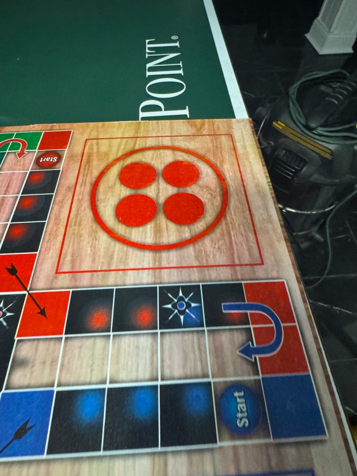Laminated Ludo Board Game 24 Inches With Pieces and Dice Handmade Smooth Finish