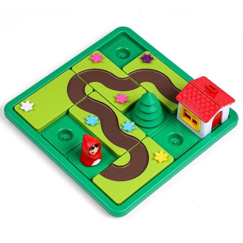 Fun Brain Game for Kids – Little Red Riding Hood Smart Logic Puzzle Toy