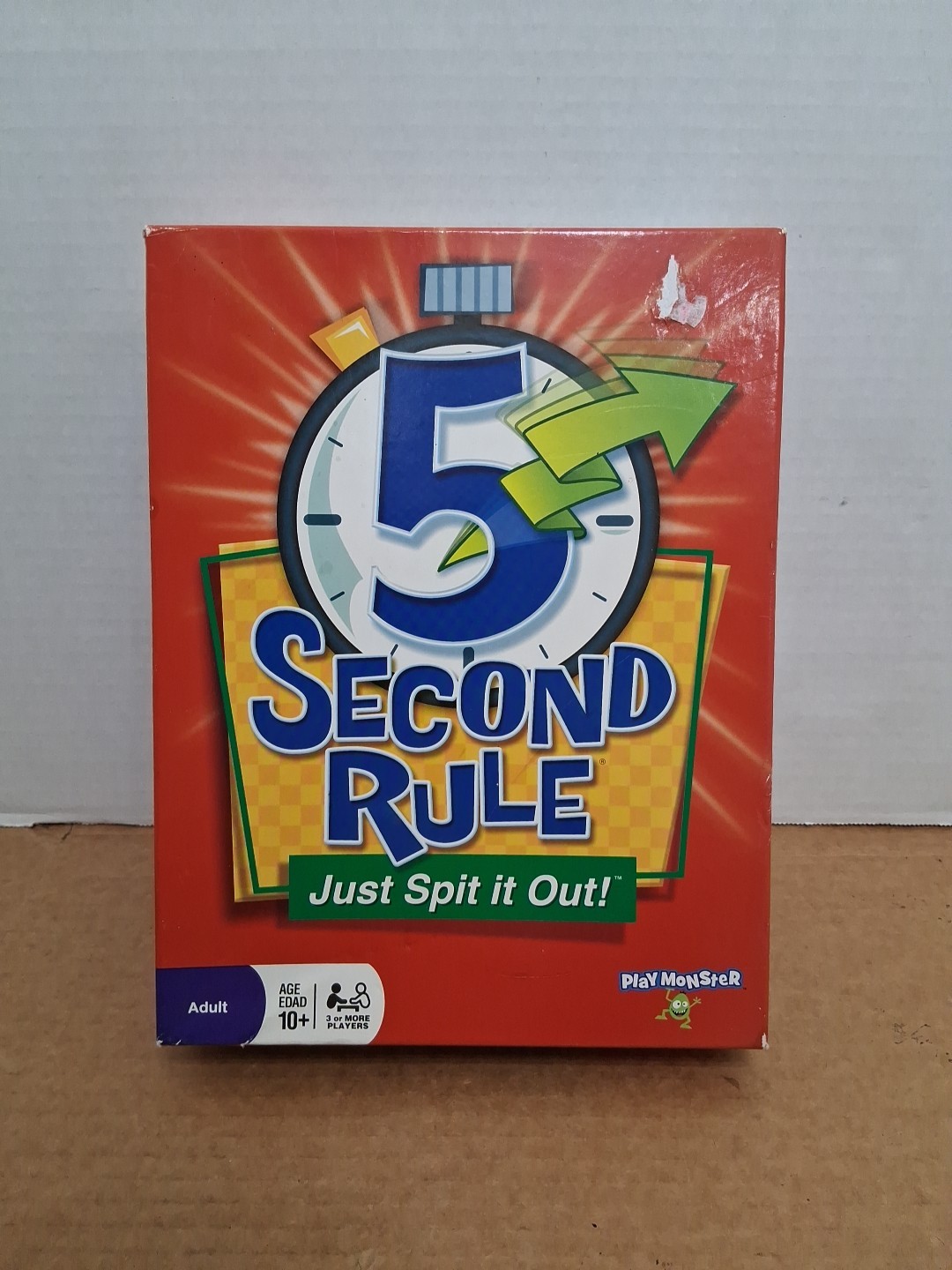 5 Second Rule Game, Just Spit it Out age 10+ Family Game Complete