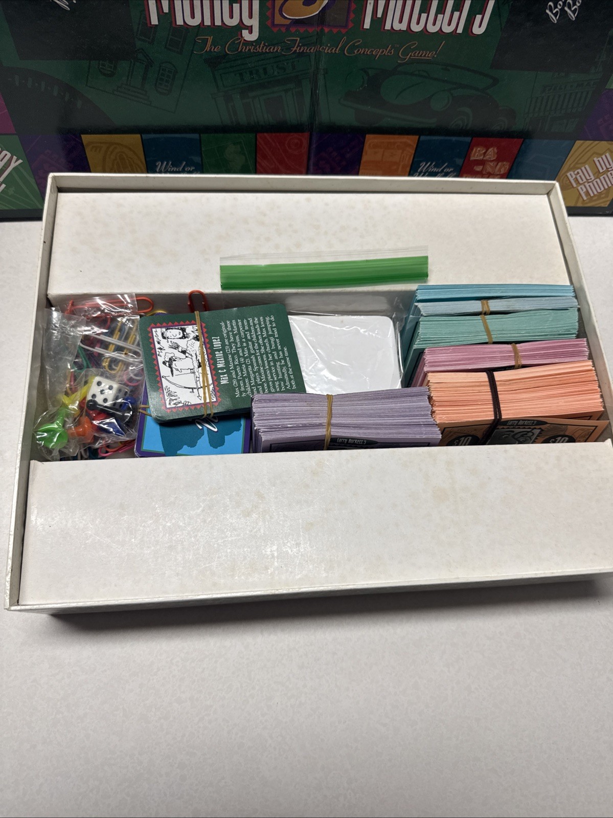 Vintage Larry Burkett’s MONEY MATTERS Christian Financial Concepts Game