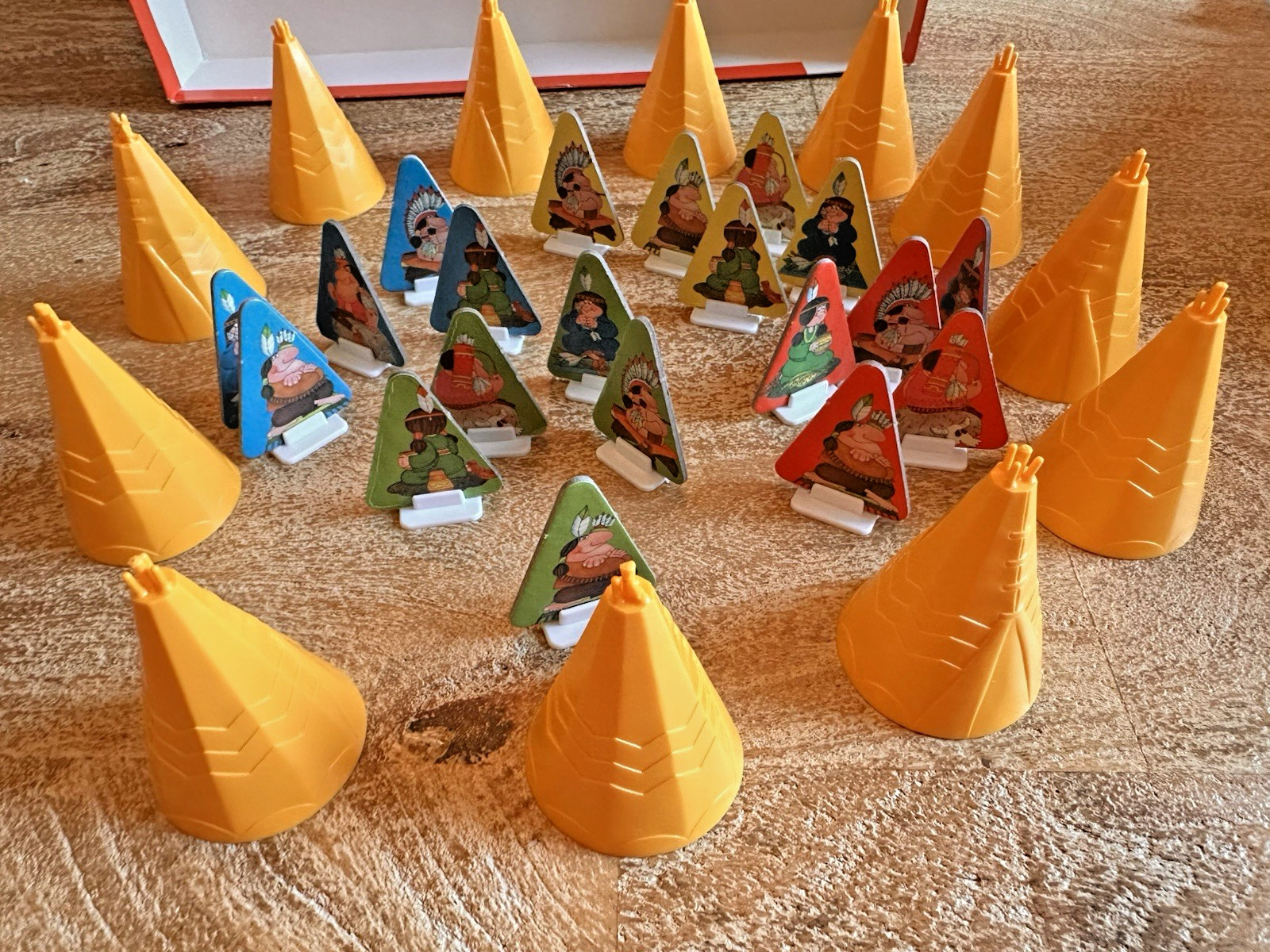 VTG 1984 Twelve Teepees An Advanced Memory Visual Recall Game – Complete