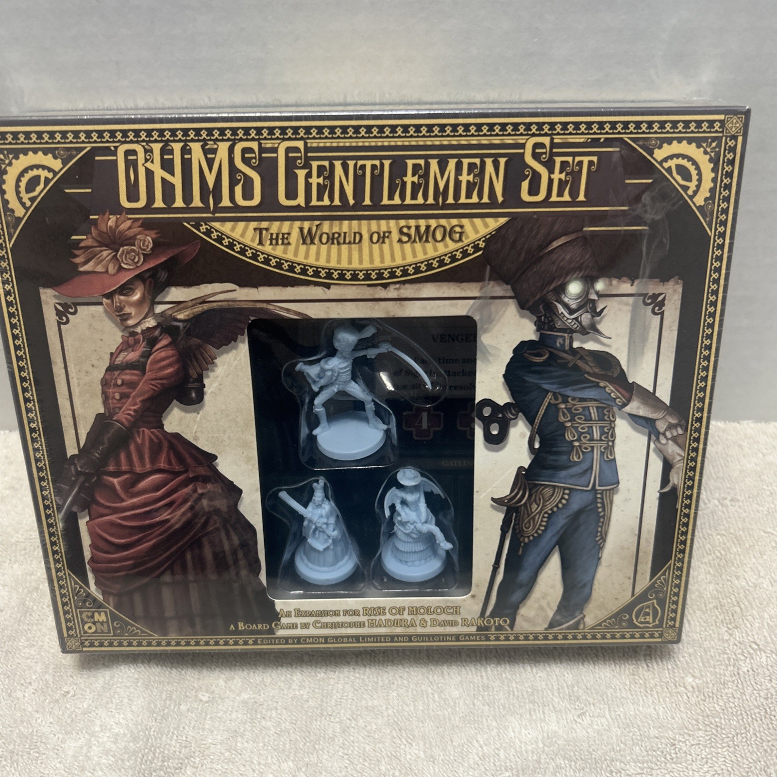 World of Smog Rise of Moloch OHMS Gentlemen Set Expansion CMON New SMG-KS07