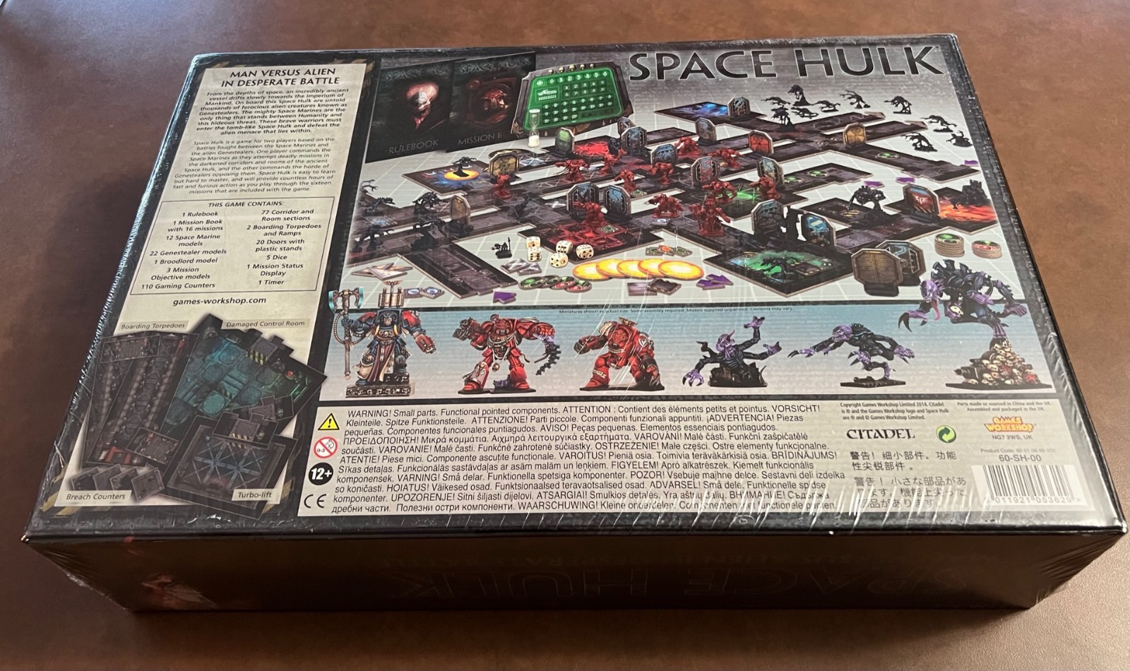 New Sealed Games Workshop Space Hulk 4E Fourth Edition Board Game + Free Ship!