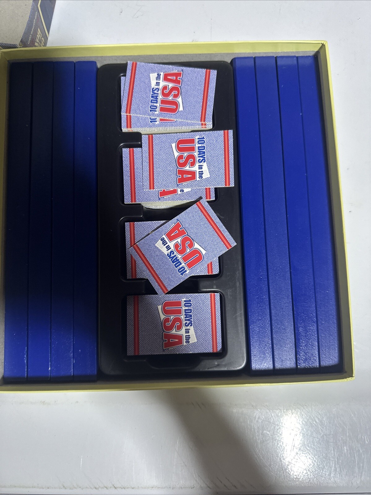 Vintage 10 Days In The USA “Out Of The Box” Board Game Complete