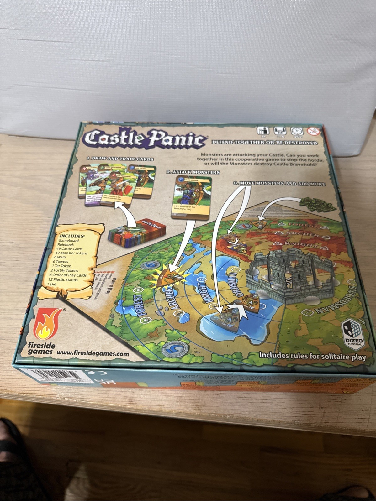 Castle Panic Board Game Cooperative Strategy Game