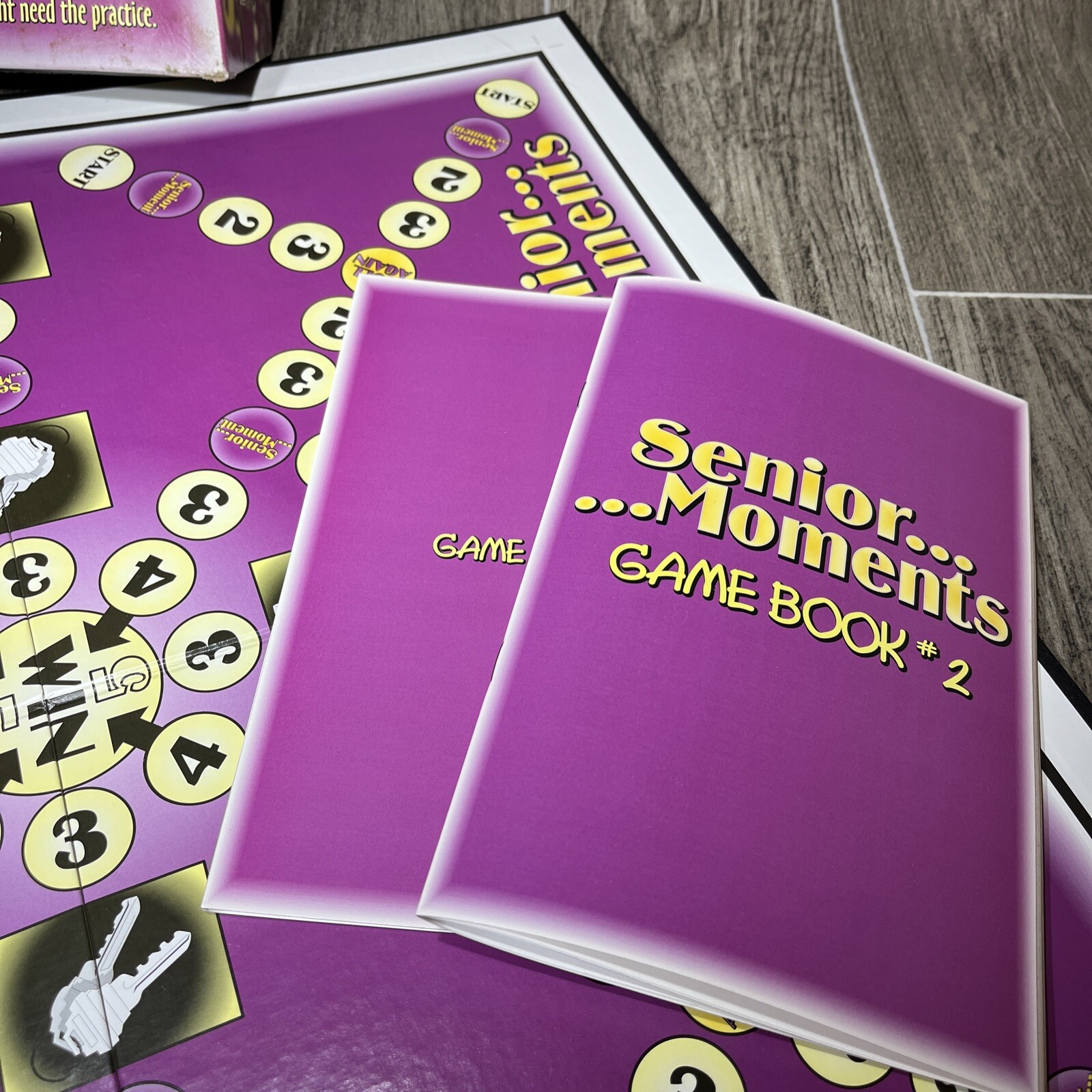 Senior Moments Family Board Game by TDC Games 100% Complete Very NEW OPENED