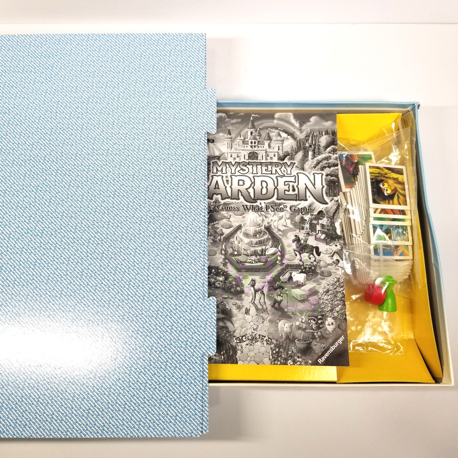 Ravensburger Mystery Garden Game 2011 The “Guess What I See” Board Game Complete