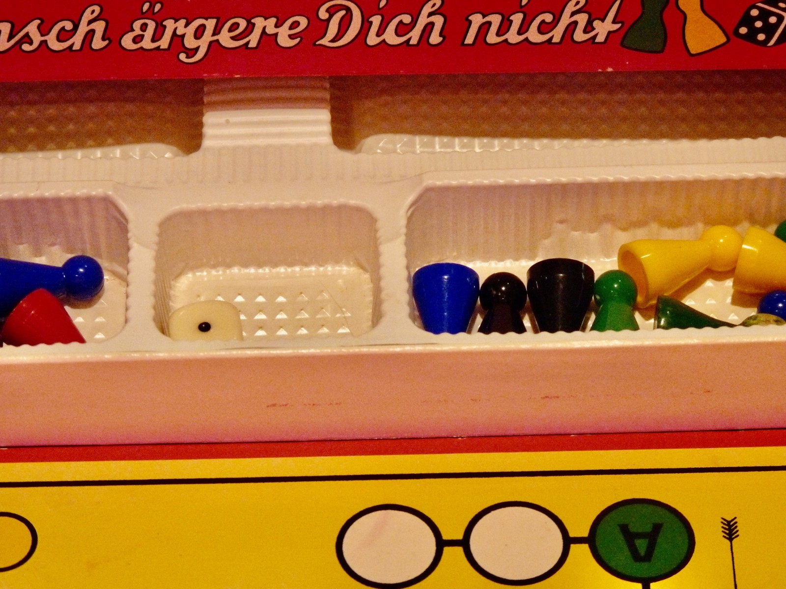 Vintage German Board Game “Mensch, ärgere Dich nicht!” Sorry Parcheesi