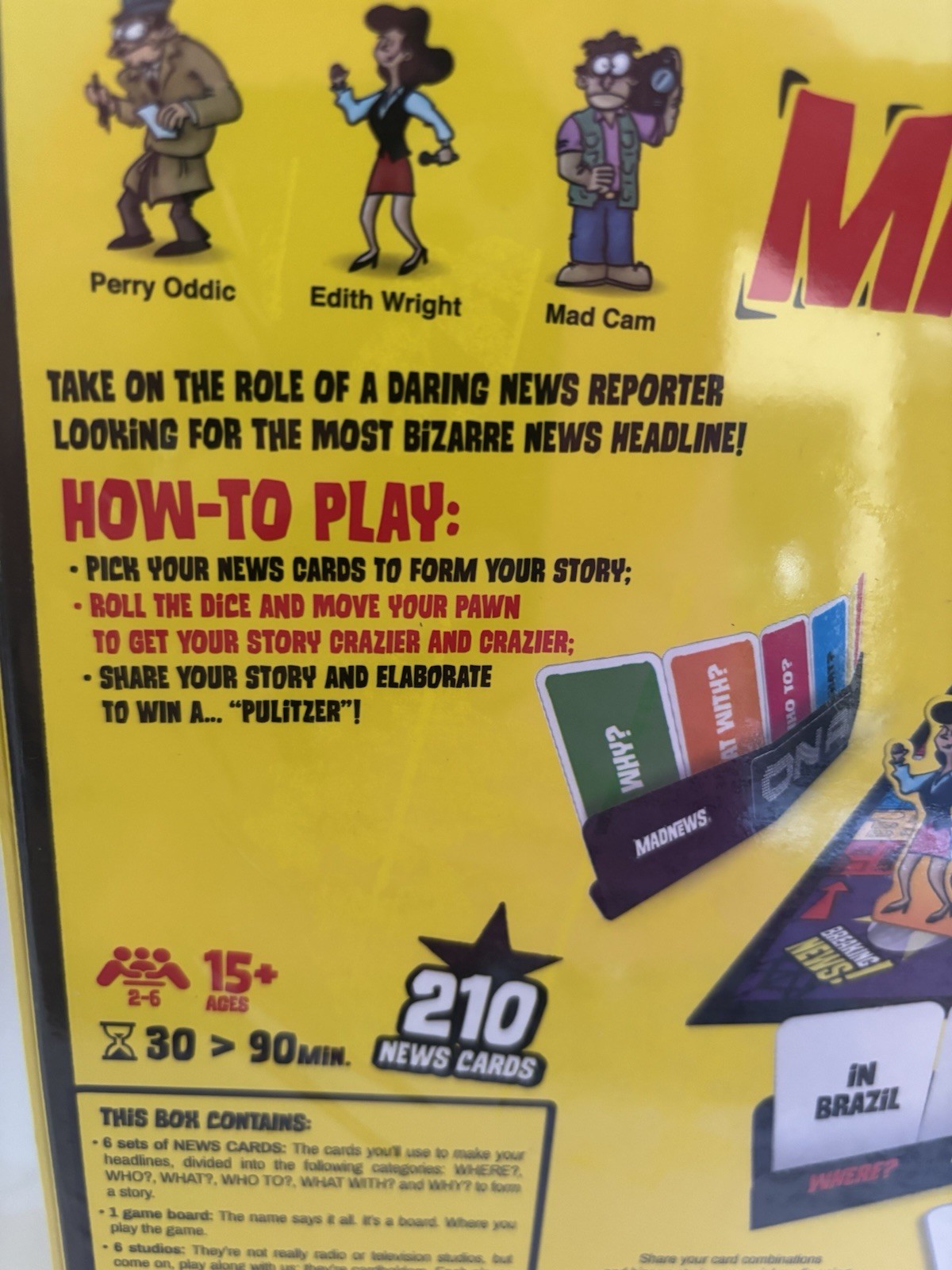 Creative Live Games Presents “good News Is MAD NEWS” Brand New In Box Wrapped