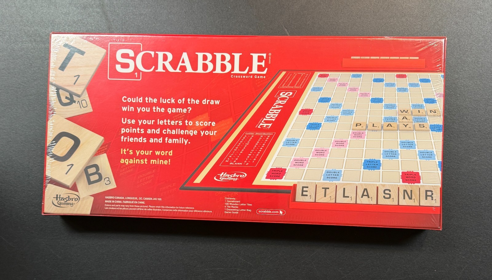 Hasbro Scrabble Game – A8166, New, 2013, Sealed