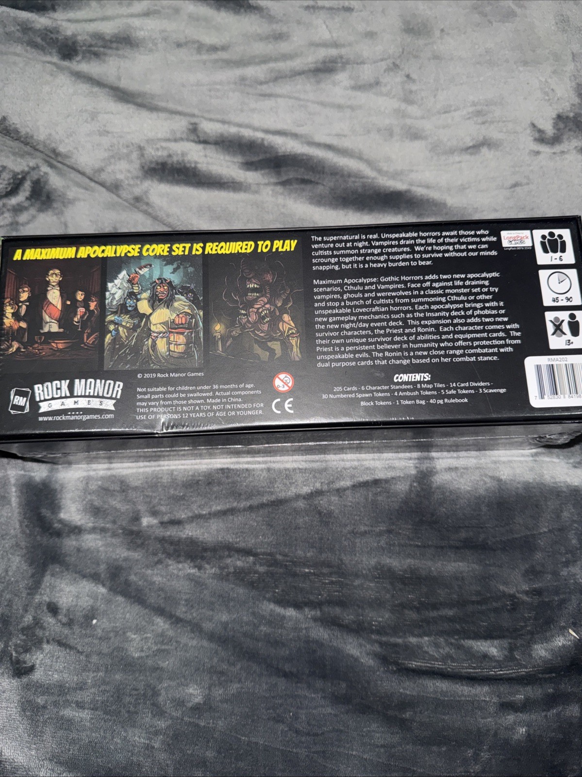 Maximum Apocalypse Kickstart Edition,Gothic Horrors And Kaiju Rising Card Pack